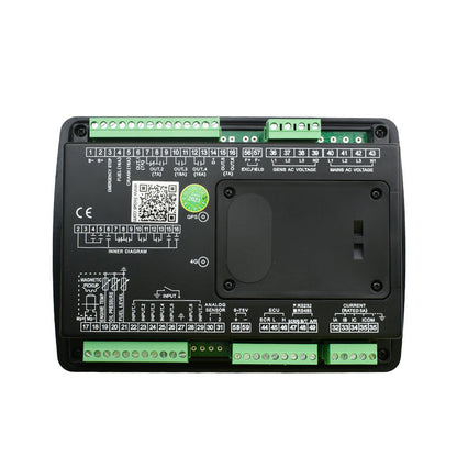 LIXiSE LXC6110CAN LCD Genset Controller | CAN Bus, IoT Remote Monitor, Installment Lock, IP55 Waterproof