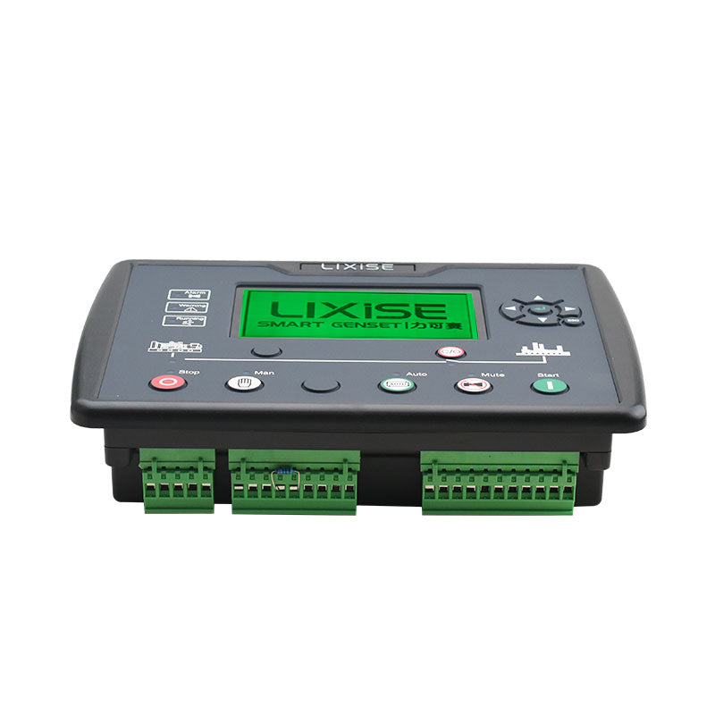LIXiSE LXC6110CAN LCD Genset Controller | CAN Bus, IoT Remote Monitor, Installment Lock, IP55 Waterproof