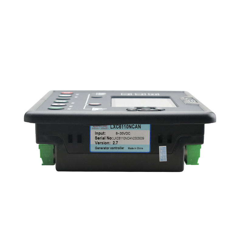 LIXiSE LXC6110CAN LCD Genset Controller | CAN Bus, IoT Remote Monitor, Installment Lock, IP55 Waterproof