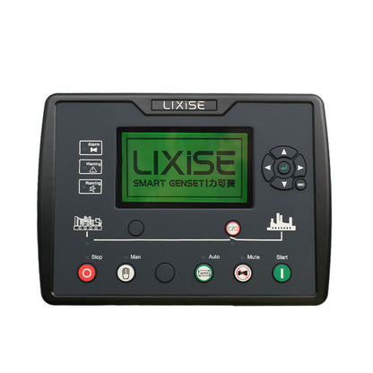 LIXiSE LXC6110CAN LCD Genset Controller | CAN Bus, IoT Remote Monitor, Installment Lock, IP55 Waterproof