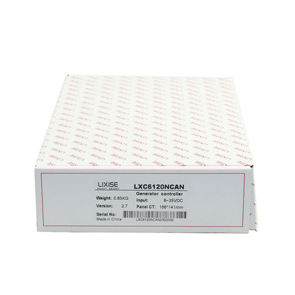 LIXiSE LXC6120CAN LCD Power Plant Automation Controller | CAN BUS J1939 Interface, 240*128 Large LCD, Installment Anti-Arrears Lock, Auto LCD Contrast Adjustment