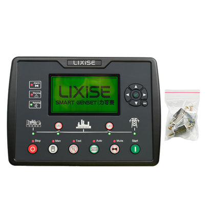 LIXiSE LXC6120CAN LCD Power Plant Automation Controller | CAN BUS J1939 Interface, 240*128 Large LCD, Installment Anti-Arrears Lock, Auto LCD Contrast Adjustment