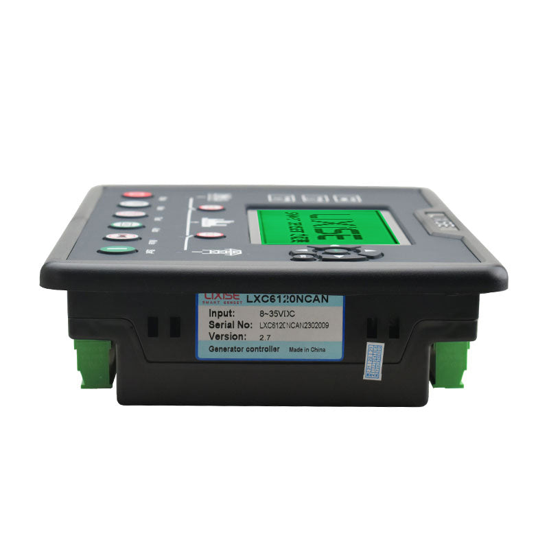LIXiSE LXC6120CAN LCD Power Plant Automation Controller | CAN BUS J1939 Interface, 240*128 Large LCD, Installment Anti-Arrears Lock, Auto LCD Contrast Adjustment
