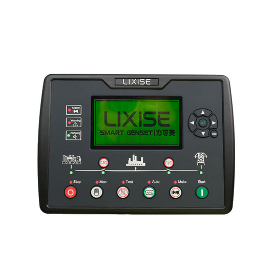 LIXiSE LXC6120CAN LCD Power Plant Automation Controller | CAN BUS J1939 Interface, 240*128 Large LCD, Installment Anti-Arrears Lock, Auto LCD Contrast Adjustment