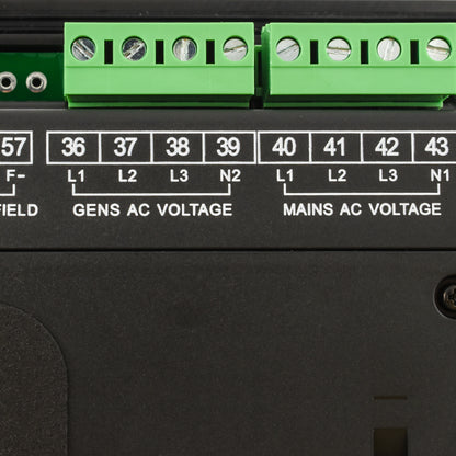 LIXiSE LXC6120N LCD Genset Controller | Black Box Record, Wide Temperature Display, Plug-and-Play USB