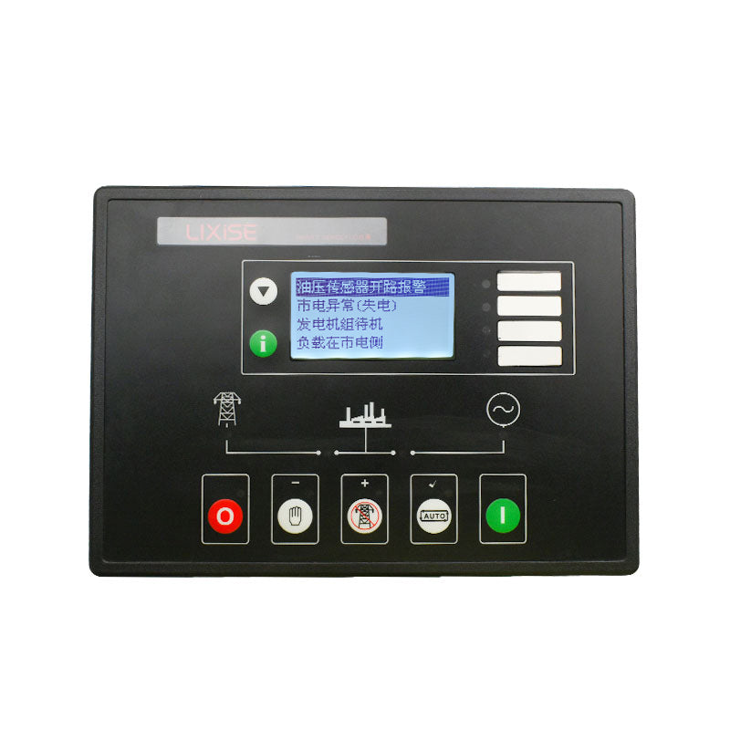 LIXiSE LXC6320 LCD Screen Genset Controller | 32-bit ARM Chip, MODBUS Three-Remote, SMS Alarm, Multi-Industry Use