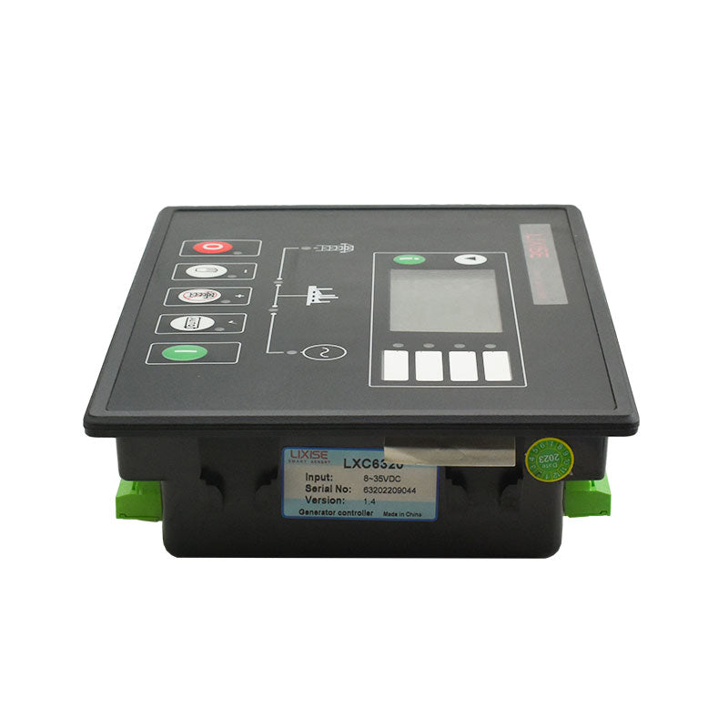 LIXiSE LXC6320 LCD Screen Genset Controller | 32-bit ARM Chip, MODBUS Three-Remote, SMS Alarm, Multi-Industry Use