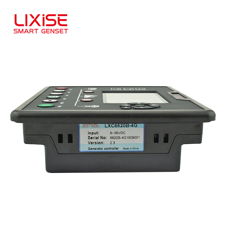 LIXiSE LXC6620B-4G 4G Cloud AMF Controller | Built-In 4G Remote Monitor, Multi-Unit Cloud Management, 18s Black Box Fault Playback, Multi-Language LCD
