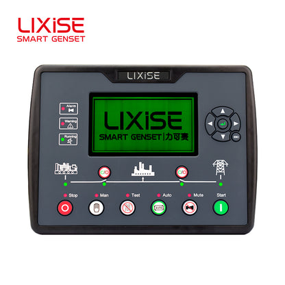 LIXiSE LXC6620B-4G 4G Cloud AMF Controller | Built-In 4G Remote Monitor, Multi-Unit Cloud Management, 18s Black Box Fault Playback, Multi-Language LCD