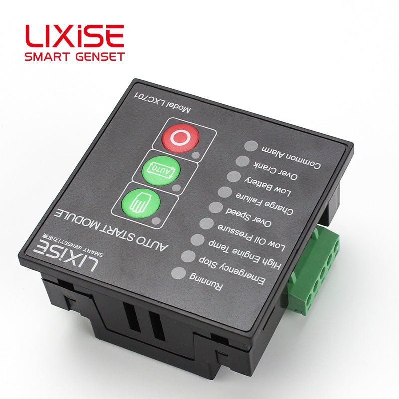 LIXiSE LXC701 Generator Auto Control Panel 8-35VDC Wide Voltage Replacement For DSE501K