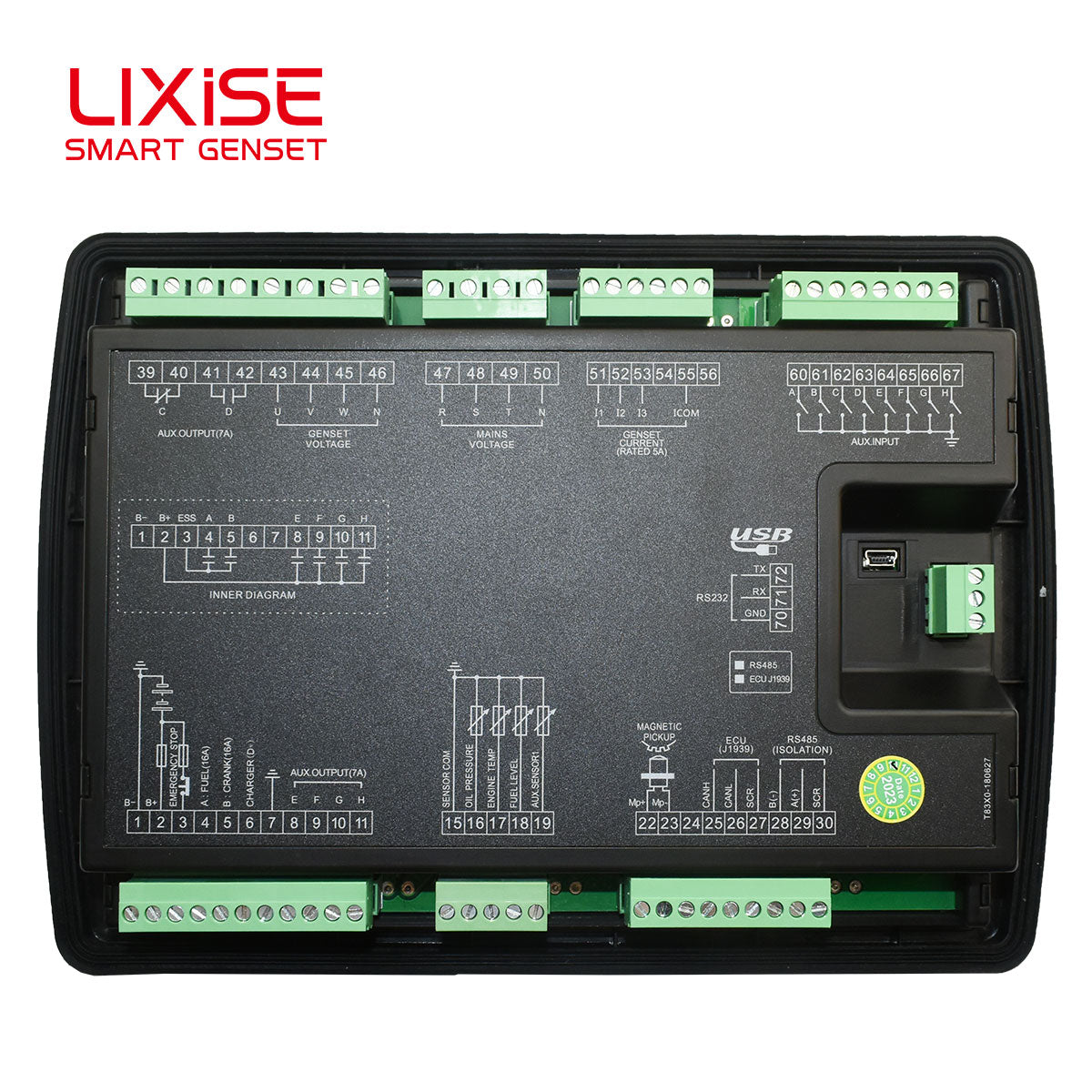 LXC9320 Power Plant Automatic Genset Controller | High Reliability & Full Protection