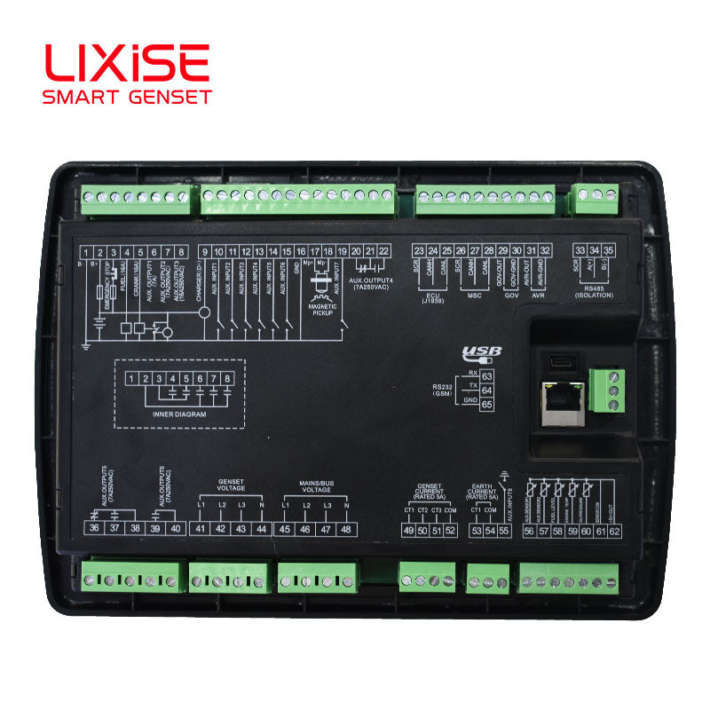 LIXiSE LXC9510 Color LED Display Parallel Controller Generator Accessories