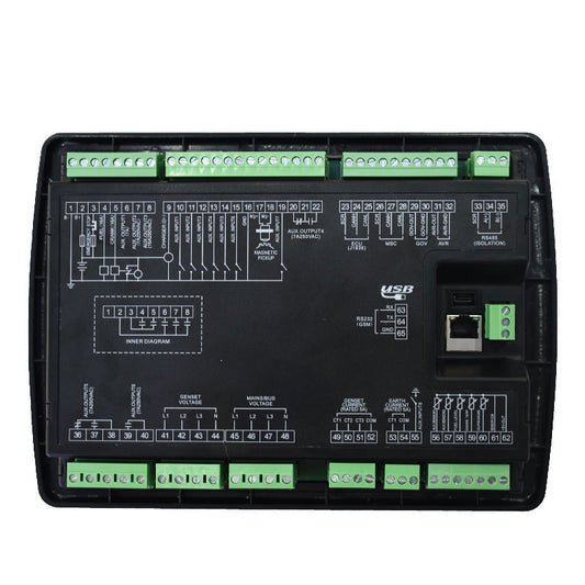 LXC9520 Mains Parallel Generator Controller | LIXISE Genset Control Panel