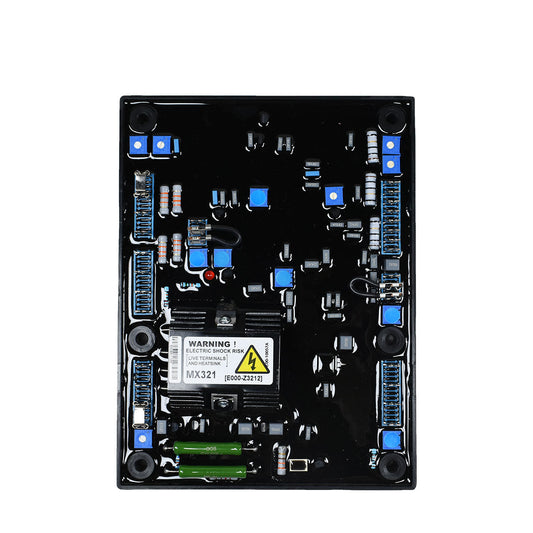 LIXiSE MX321 Grey 3 Phase PMG Driven Automatic Voltage Regulator Factory Replacement For Newage MX321 Brushless Generator