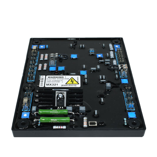LIXiSE MX321 Grey 3 Phase PMG Driven Automatic Voltage Regulator Factory Replacement For Newage MX321 Brushless Generator