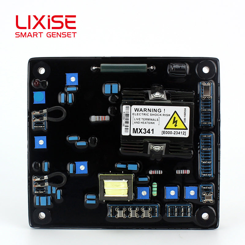 LIXiSE MX341-Blue High Precision Two Phase Induction AVR | PMG Brushless Generator Voltage Regulator Manufacturer