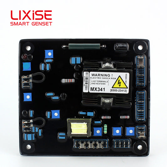 LIXiSE MX341-Blue High Precision Two Phase Induction AVR | PMG Brushless Generator Voltage Regulator Manufacturer