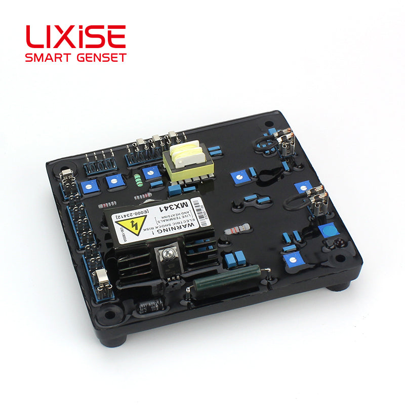LIXiSE MX341-Blue High Precision Two Phase Induction AVR | PMG Brushless Generator Voltage Regulator Manufacturer