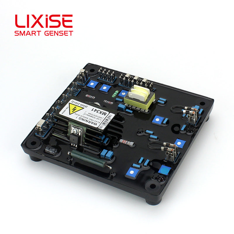 LIXiSE MX341-Blue High Precision Two Phase Induction AVR | PMG Brushless Generator Voltage Regulator Manufacturer
