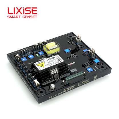LIXiSE MX341-Gray Two Phase Induction AVR | PMG Brushless Generator Voltage Regulator Manufacturer