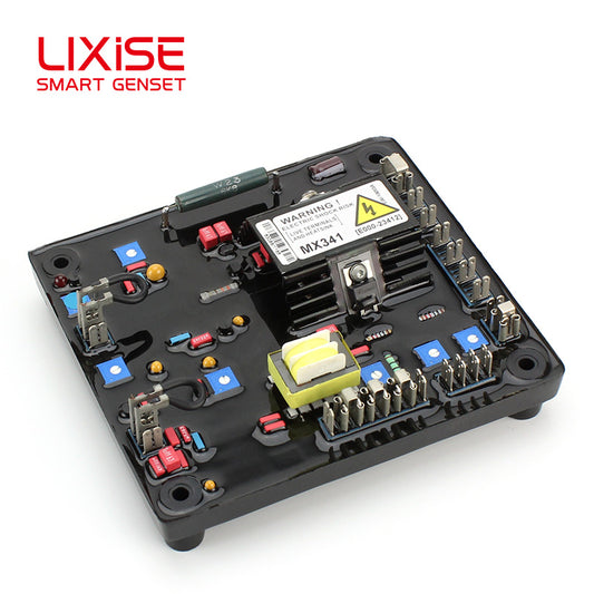 LIXiSE MX341-Red Automatic Voltage Regulator | Two Phase Induction Type | Replace Series 3 Generator AVR Manufacturer