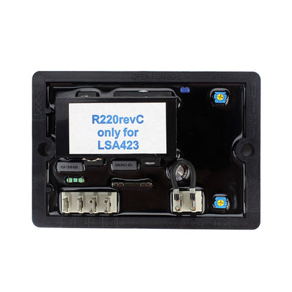 LIXiSE R220 Analog AVR With Digital Adjustment For Small Parallel Excitation Alternator
