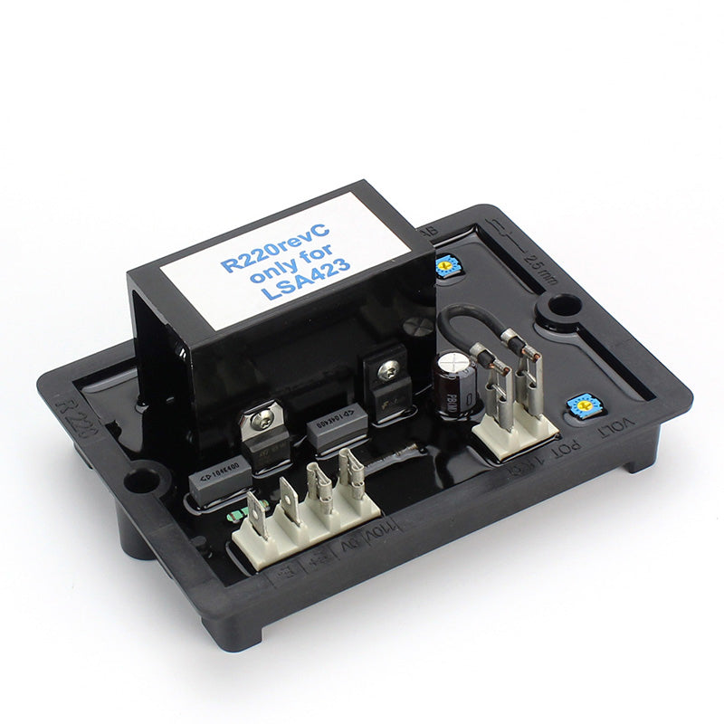 LIXiSE R220 Analog AVR With Digital Adjustment For Small Parallel Excitation Alternator