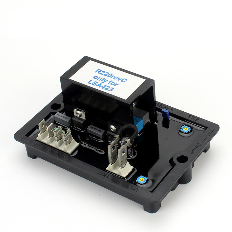 LIXiSE R220 Analog AVR With Digital Adjustment For Small Parallel Excitation Alternator