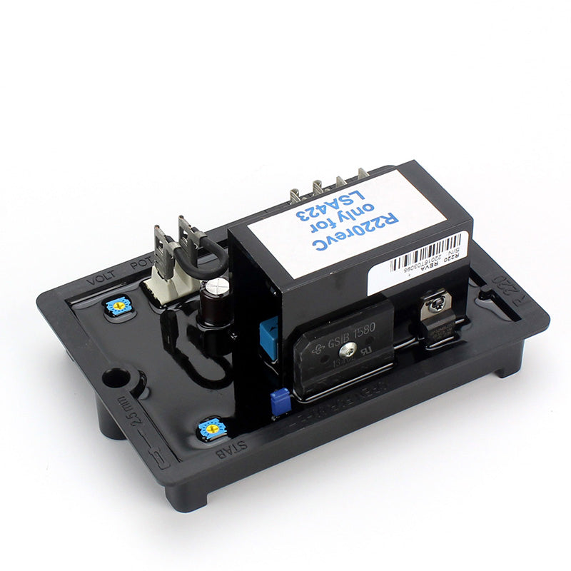 LIXiSE R220 Analog AVR With Digital Adjustment For Small Parallel Excitation Alternator