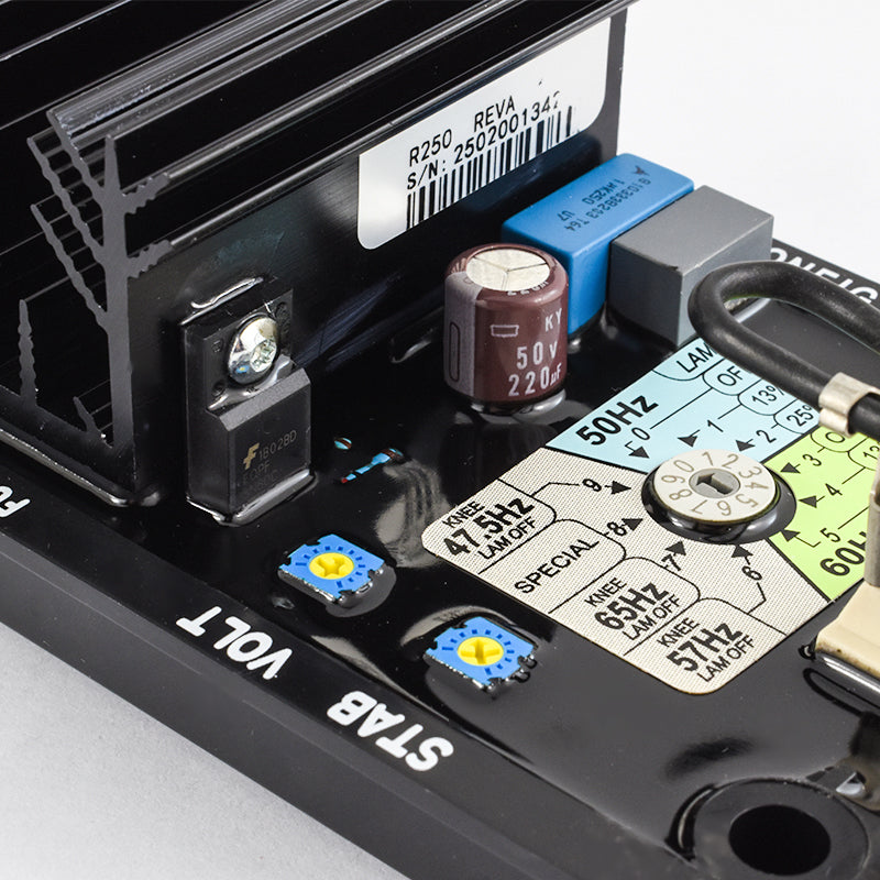 LIXiSE R250 Fast 500Ms Response Simple Setup AVR | IEC UL Certified Alternator Regulator Manufacturer