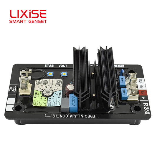 LIXiSE R250 Fast 500Ms Response Simple Setup AVR | IEC UL Certified Alternator Regulator Manufacturer