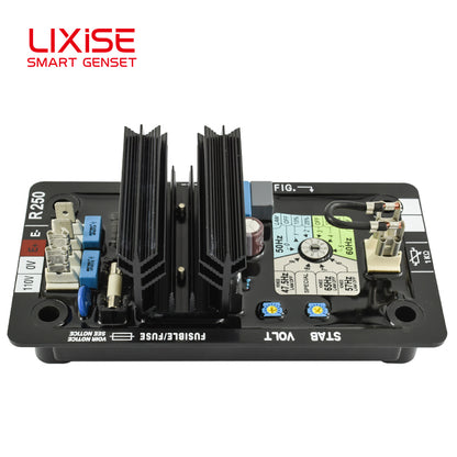 LIXiSE R250 Fast 500Ms Response Simple Setup AVR | IEC UL Certified Alternator Regulator Manufacturer