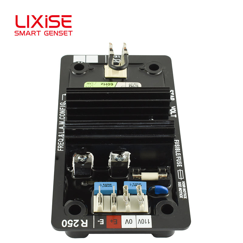 LIXiSE R250 Fast 500Ms Response Simple Setup AVR | IEC UL Certified Alternator Regulator Manufacturer