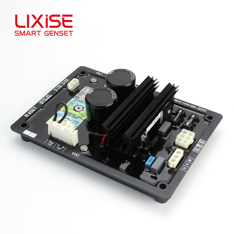 LIXiSE R450T Compact High Performance 3 Phase Sensing Generator AVR Factory With Built-In LAM Load Acceptance Module