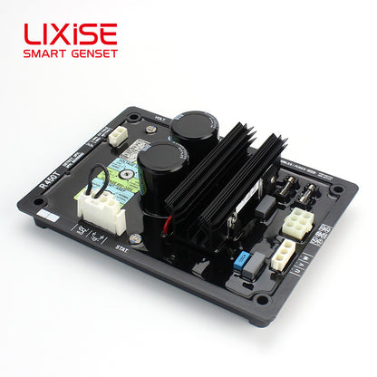 LIXiSE R450T Compact High Performance 3 Phase Sensing Generator AVR Factory With Built-In LAM Load Acceptance Module