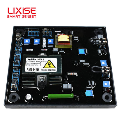 LIXiSE RMS341B Digital AVR | 360-450V Sensing For Non-Center Tap Alternators With Soft Start | Generator Parts Factory