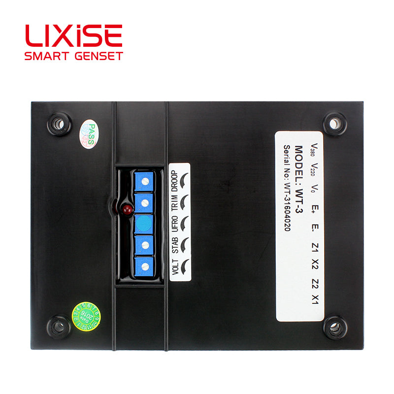 LIXiSE WT-3 Generator Stabilizer | ±1% Precision Voltage Regulation With Under-Speed Protection | Manufacturer