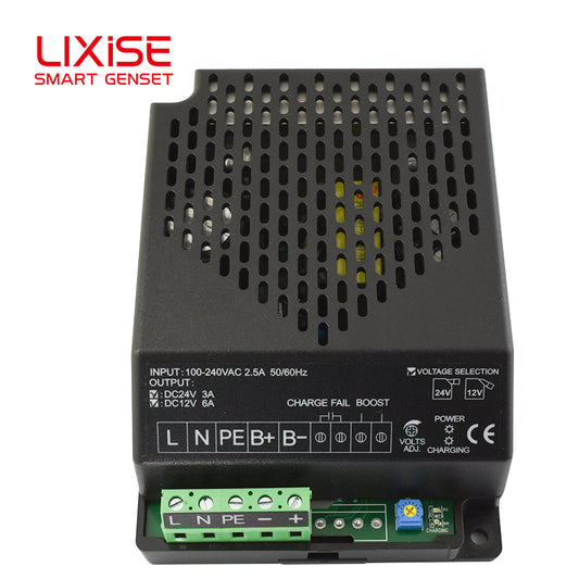 LBC2403-1206E LIXISE Dual-voltage diesel generator accessories charger