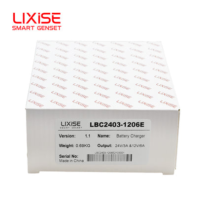 LBC2403-1206E LIXISE Dual-voltage diesel generator accessories charger